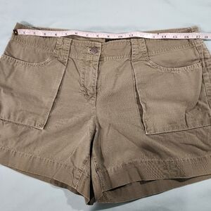 J. Crew Women's Green Cargo Shorts